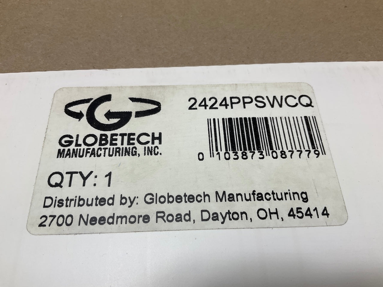 (2) Globetech 2424PPSWCQ White Splash Guard / Mud Flap 24''x24''x 1/4'' Thick