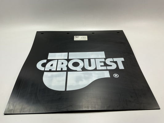 Globetech 2424PSBCQ Poly Mud Flap, 24'' X 24'' X 3/16'', Black, ''CARQUEST'' Logo