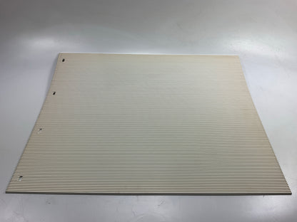 Globetech 2430PPSWCQ Truck Splash Guard / Mud Flap 24''x30''x3/16''
