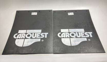 (2) Globetech 2430PSBCQ HD Truck Trailer Splash Guard Mud Flaps - 24''x30'', 3/16''