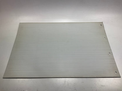 (2) GLOBETECH 2436PPSWCQ Plastic White Carquest Mud Flaps 24'' X 36'' X 1/4''