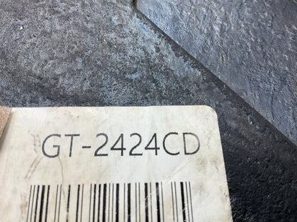 (2) Globetech GT-2424CD HD Truck Splash Guard / Mud Flaps - 24''x24'', 1/4'' Thick