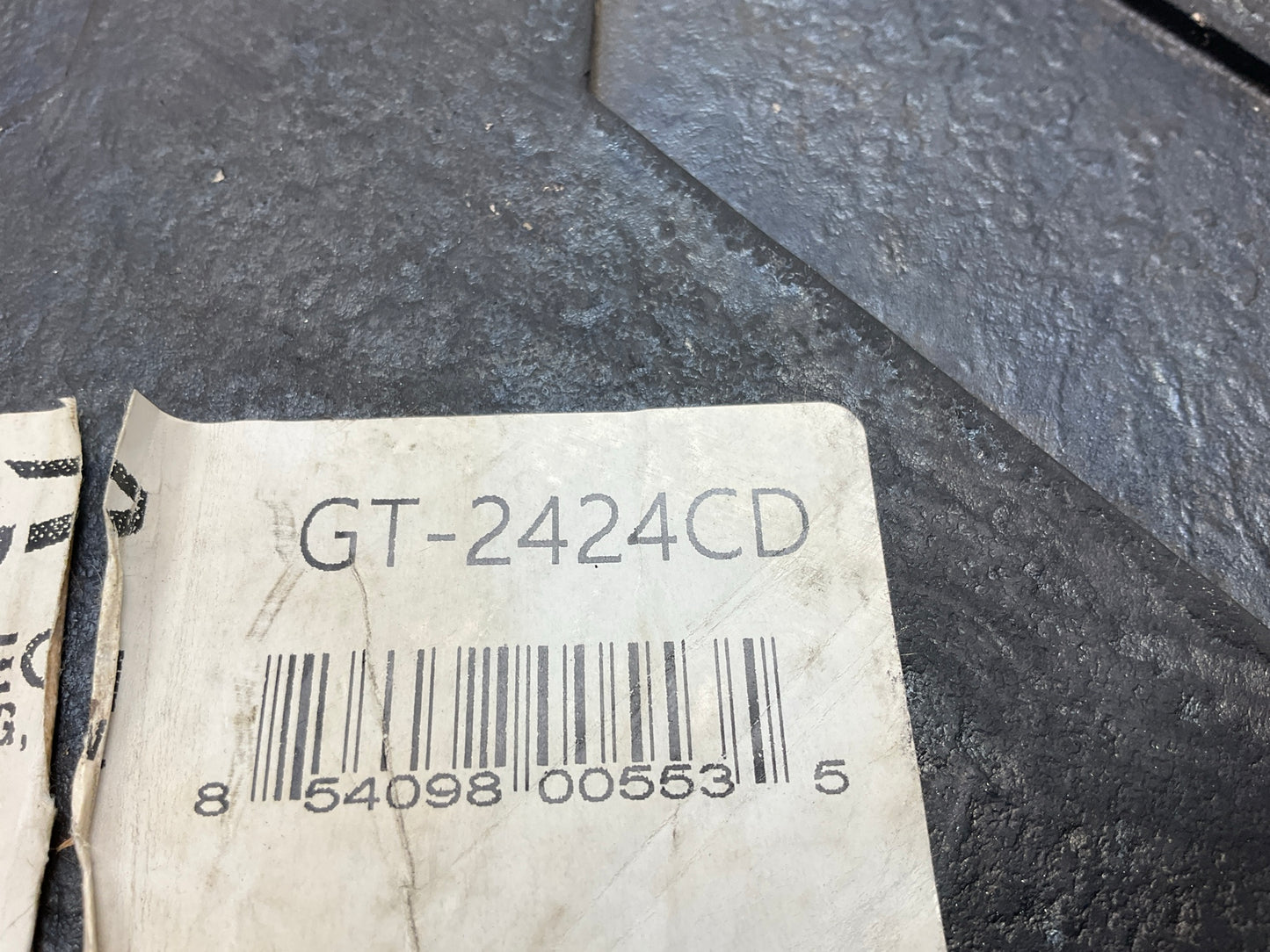 Globetech GT-2424CD Splash Guard / Mud Flap 24''x24'', 1/4'' Thick
