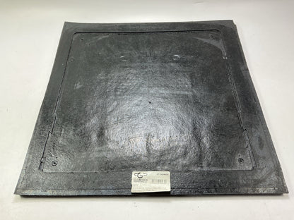 Globetech GT-2424HDD Heavy-Duty, Anti-Spray Mud Flap 24'' W X 24'' L X 1/2'' Thick