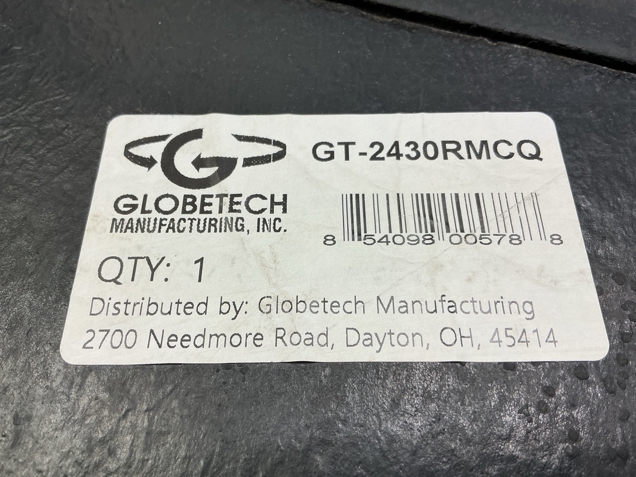 Globetech GT-2430RMCQ Rubber Mud Flap With ''CARQUEST'' Logo 24'' X 30'' X 5/16''