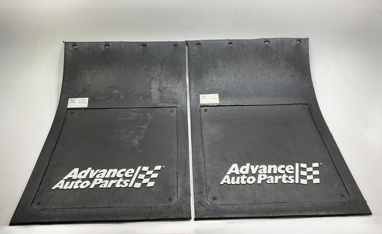 2 GLOBETECH 24'' Wide X 36'',  5/16'' Thick Rubber Mud Flap Advance Auto Parts Logo