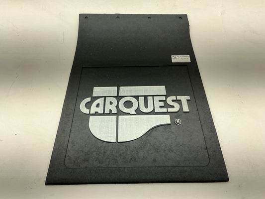 Raised Molded Rubber Mud Flap 24'' X 36'' X 5/16'' Black ''CARQUEST'' LOGO, Single