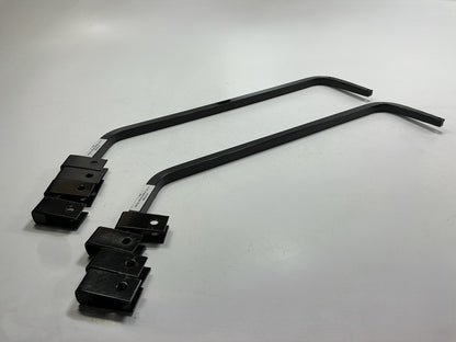 (10) Globetech GT-2735A Steel Semi Truck Standard Angled Mud Flap Hangers 27.42''