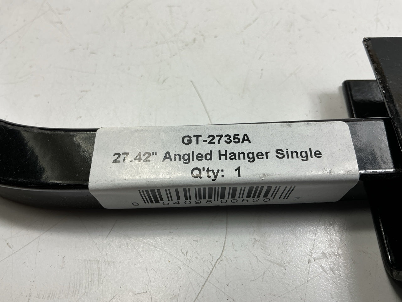 (10) Globetech GT-2735A Steel Semi Truck Standard Angled Mud Flap Hangers 27.42''