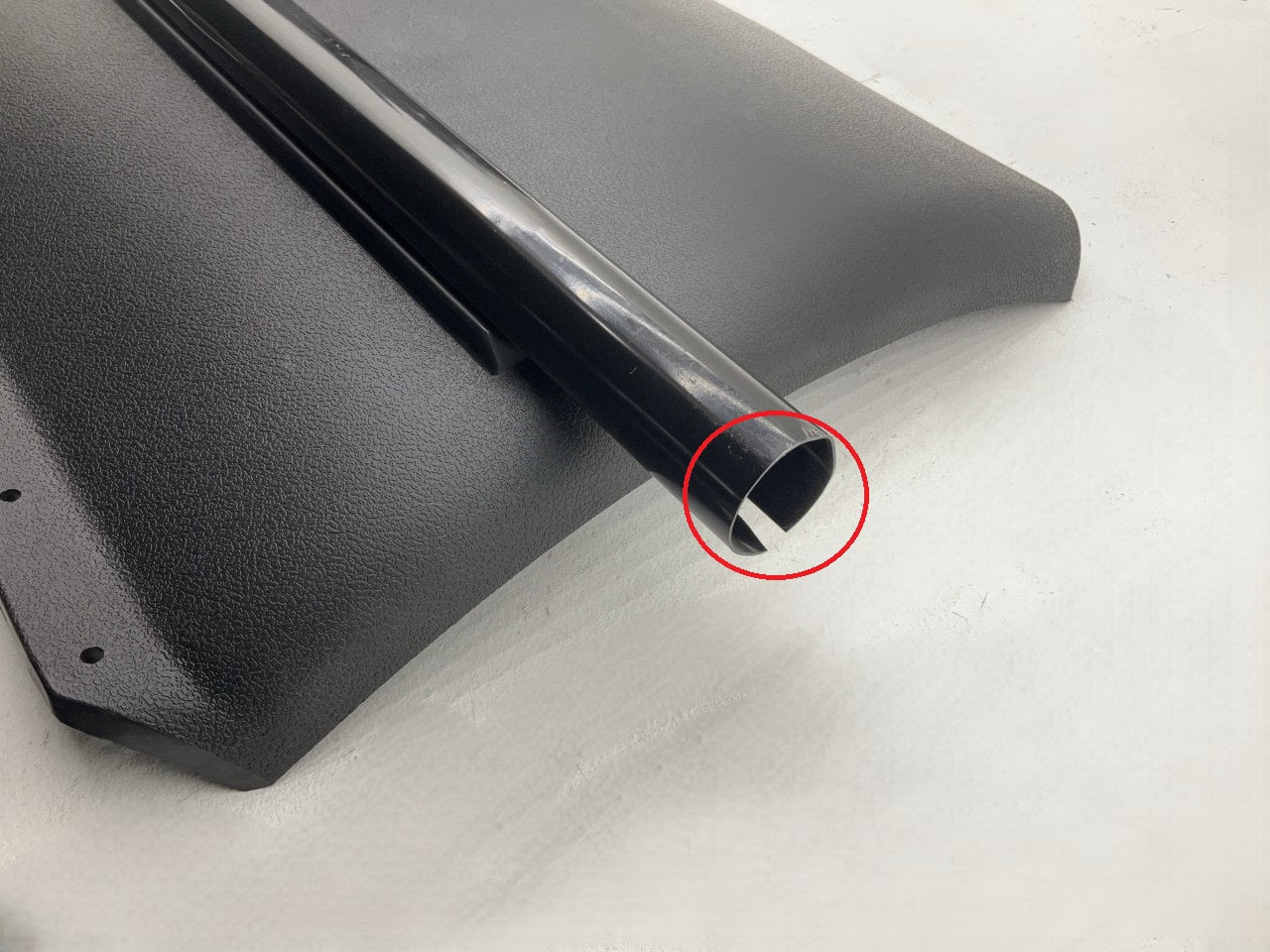 SLIGHTLY BENT - GT-3900 Quarte Fender Kit Poly Plastic Semi Truck 24'' X 24'' PAIR
