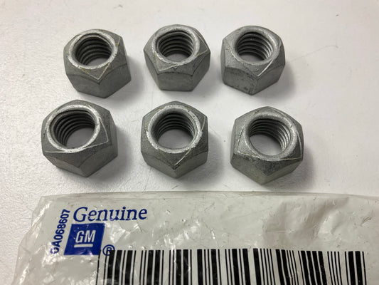 (6) NEW OEM GM 11516073 Rear Seat Belt Buckle Nuts / Multi-Purpose Nuts