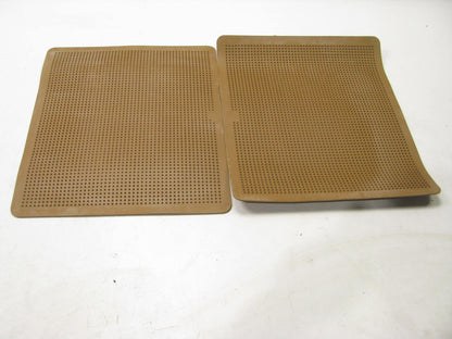 NEW GENUINE GM 12340155 REAR Floor Mats RUBBER Cognac OEM For 88-91 S-10 Blazer