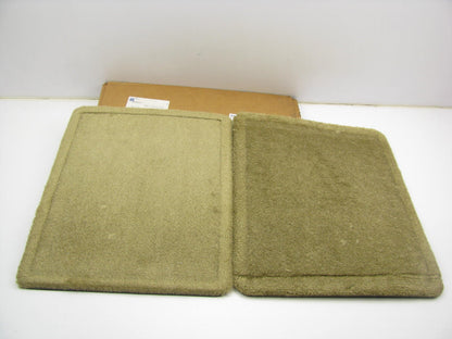 NEW GENUINE 12343183 REAR Floor Mats BEIGE - 1992-1993 GM H Body