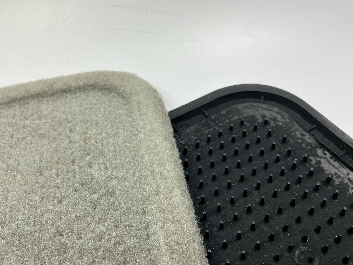 NOS OEM GM 12343888 Rear Gray Floor Mats 2-piece Carpet Set - 1993-1995 Firebird