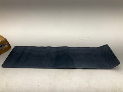 NOS OEM GM 12344079 Rear Rubber Floor Protector Mat - 50''X16'', DARK Blue