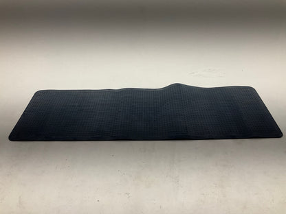 NOS OEM GM 12344079 Rear Rubber Floor Protector Mat - 50''X16'', DARK Blue