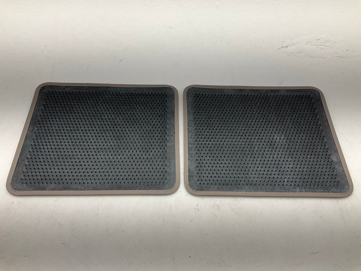 GM 12344651 Rear Floor Mat 2-piece Carpet Set 1995 Buick Riviera, Tan, 15''x13''