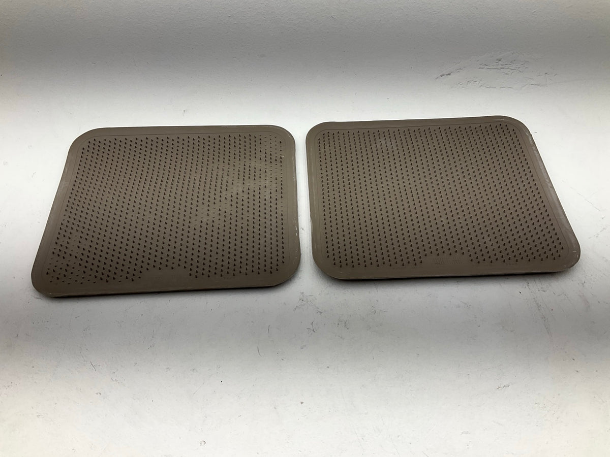 NOS OEM GM 12344784 Rear Floor Mat Carpet 2-PIiece Set, Tan Beige Color