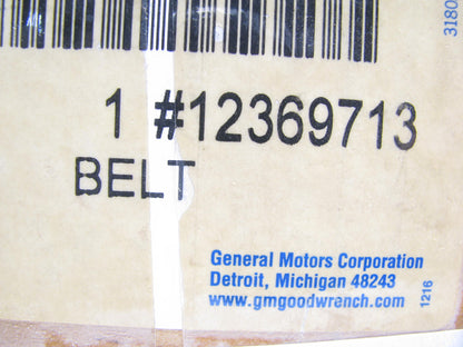 NEW GENUINE GM 12369713 FRONT RIGHT Seat Belt For 98-99 Lumina Monte Carlo