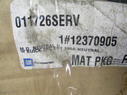 NEW - OEM GM 12370905 Front Floor Mat Carpet Kit 1997-05 Century 1997-04 Regal