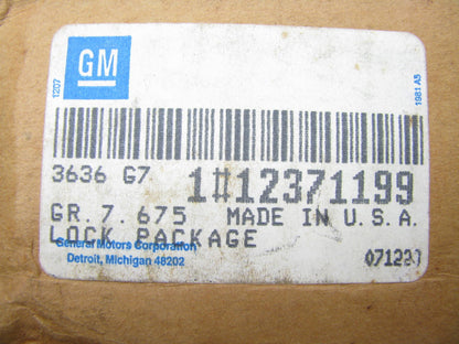 NEW GENUINE GM 12371199 CRANK DOWN Spare Wheel Tire Lock Set