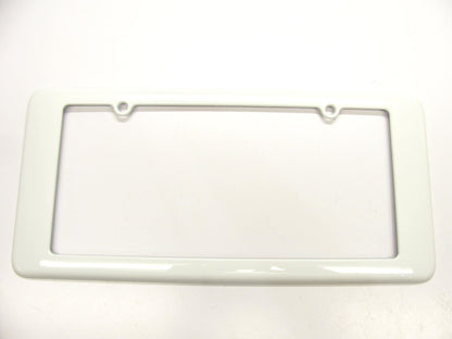 NEW GM 12499520 Rear License Plate Holder OEM 2005-2013 C6 Corvette ARCTIC WHITE