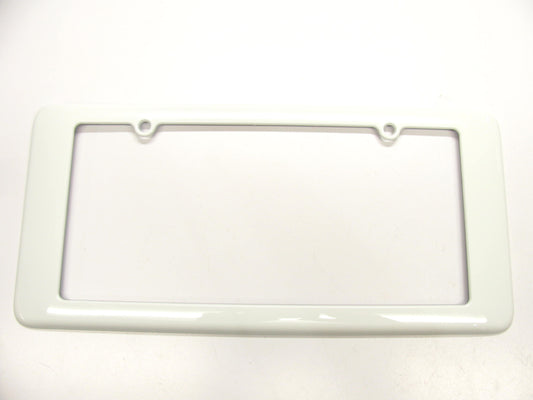 NEW GM 12499520 Rear License Plate Holder OEM 2005-2013 C6 Corvette ARCTIC WHITE