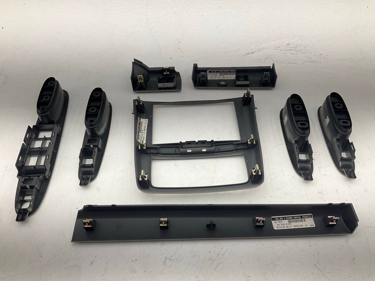 OEM GM 12499859 Silver Interior Dash Bezel Trim Kit - 2005 - 2010 Chevy Cobal