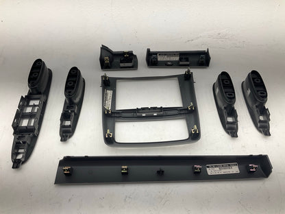 OEM GM 12499859 Silver Interior Dash Bezel Trim Kit - 2005 - 2010 Chevy Cobal