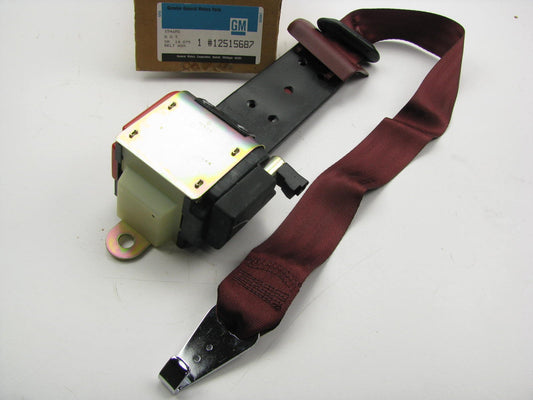 NOS Vintage OEM Gm 12515687 Seat Belt - UNKNOWN FITMENT - SOLD AS IS AS SHOWN