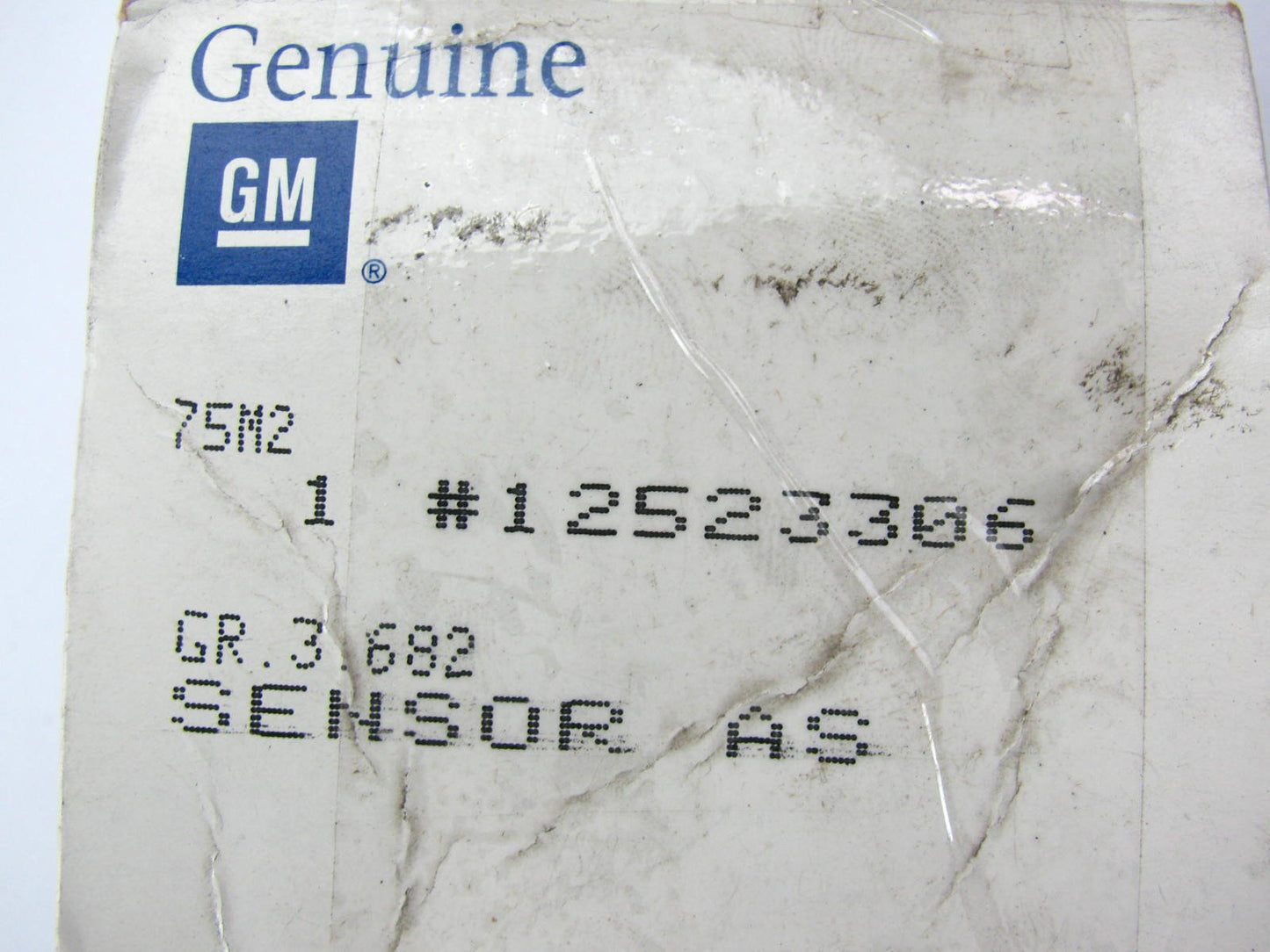 New Genuine OEM GM 12523306 Vehicle Speed Sensor VSS