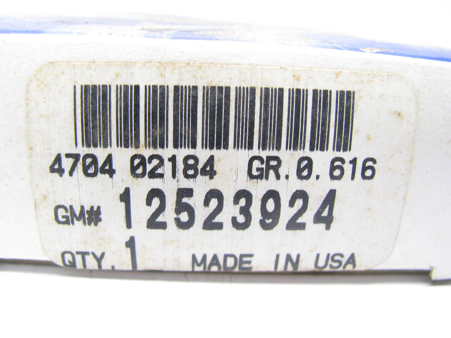 NEW - OEM GM 12523924 Connecting Rod Bearing - STANDARD SIZE
