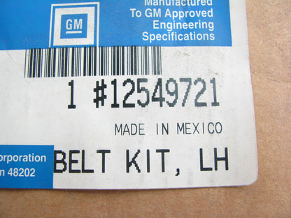 NEW - OEM 12549721 REAR LEFT OUTER 2nd Belt 95-96 Chevrolet GMC  Suburban