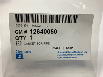 NEW - OEM GM 12640050 Exhaust Gas Recirculation (EGR) Tube Gasket