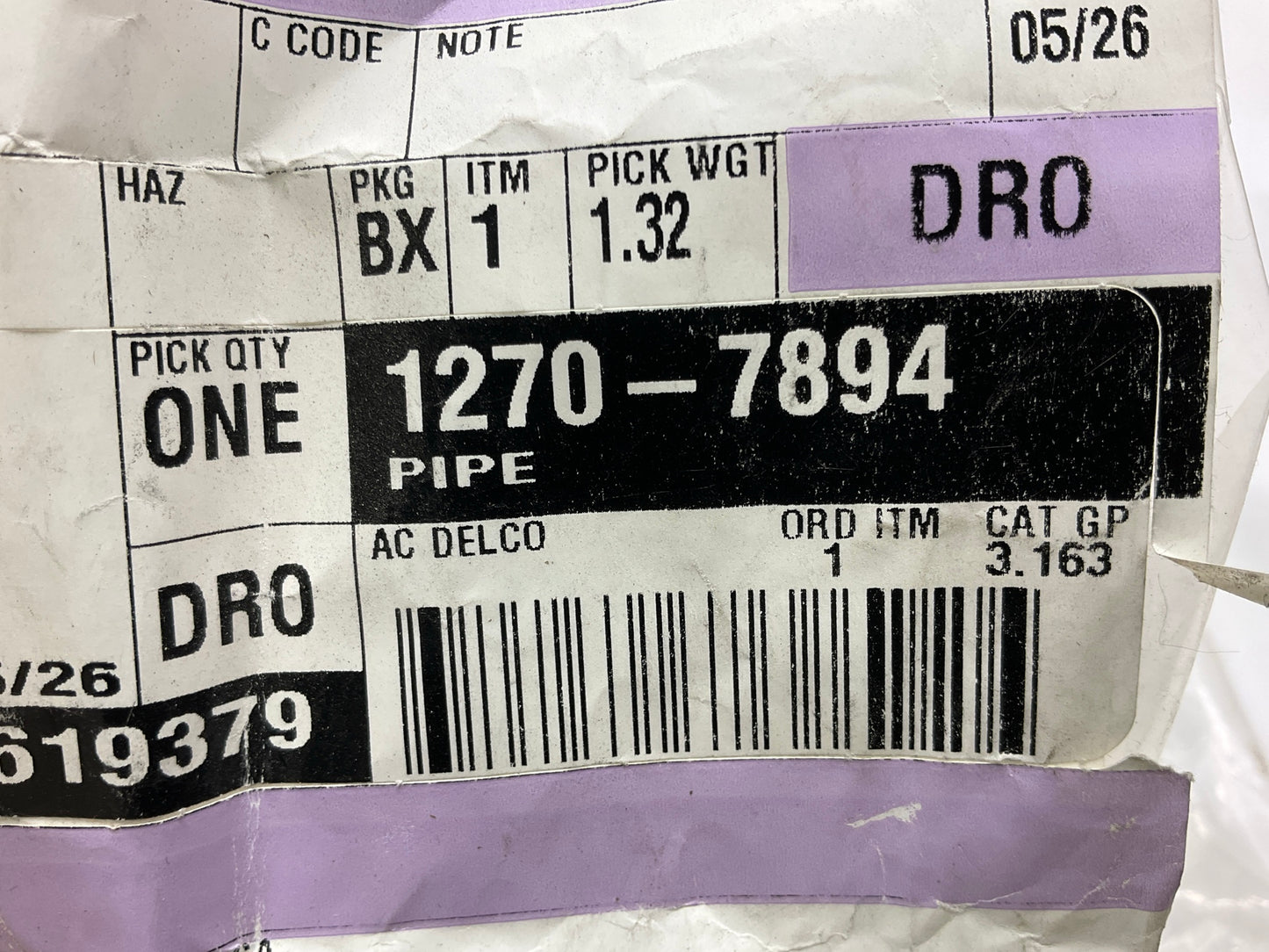 NEW - OEM GM 12707894 Fuel Line Set 17-22 Silverado, Sierra 2500 3500 W/ Duramax