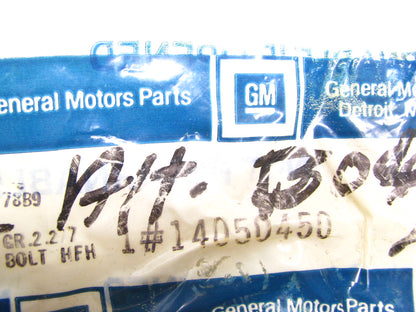 (1) OEM GM 14050450 Alternator Mounting Bolt - 1985-1986 6.2L V8 DIESEL Truck