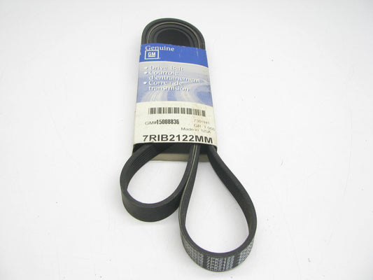 OEM GM  15008836 Serpentine Drive Belt 7-Rib 2122mm