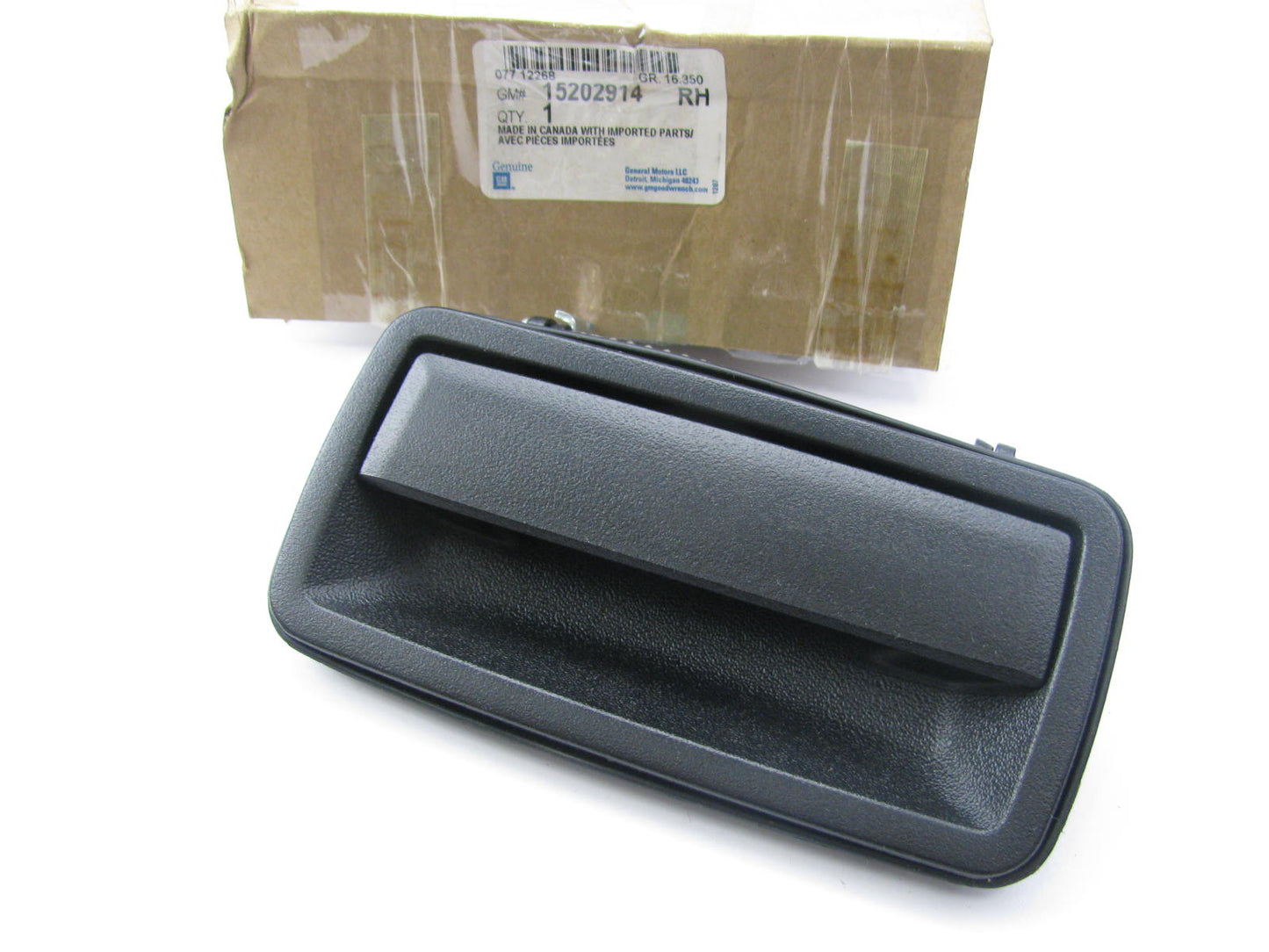 NEW GENUINE OEM GM 15202914 Rear RIGHT Outside Exterior Door Handle - BLACK