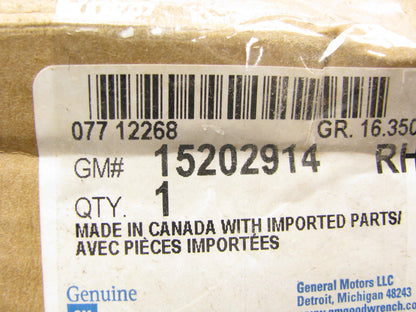 NEW GENUINE OEM GM 15202914 Rear RIGHT Outside Exterior Door Handle - BLACK