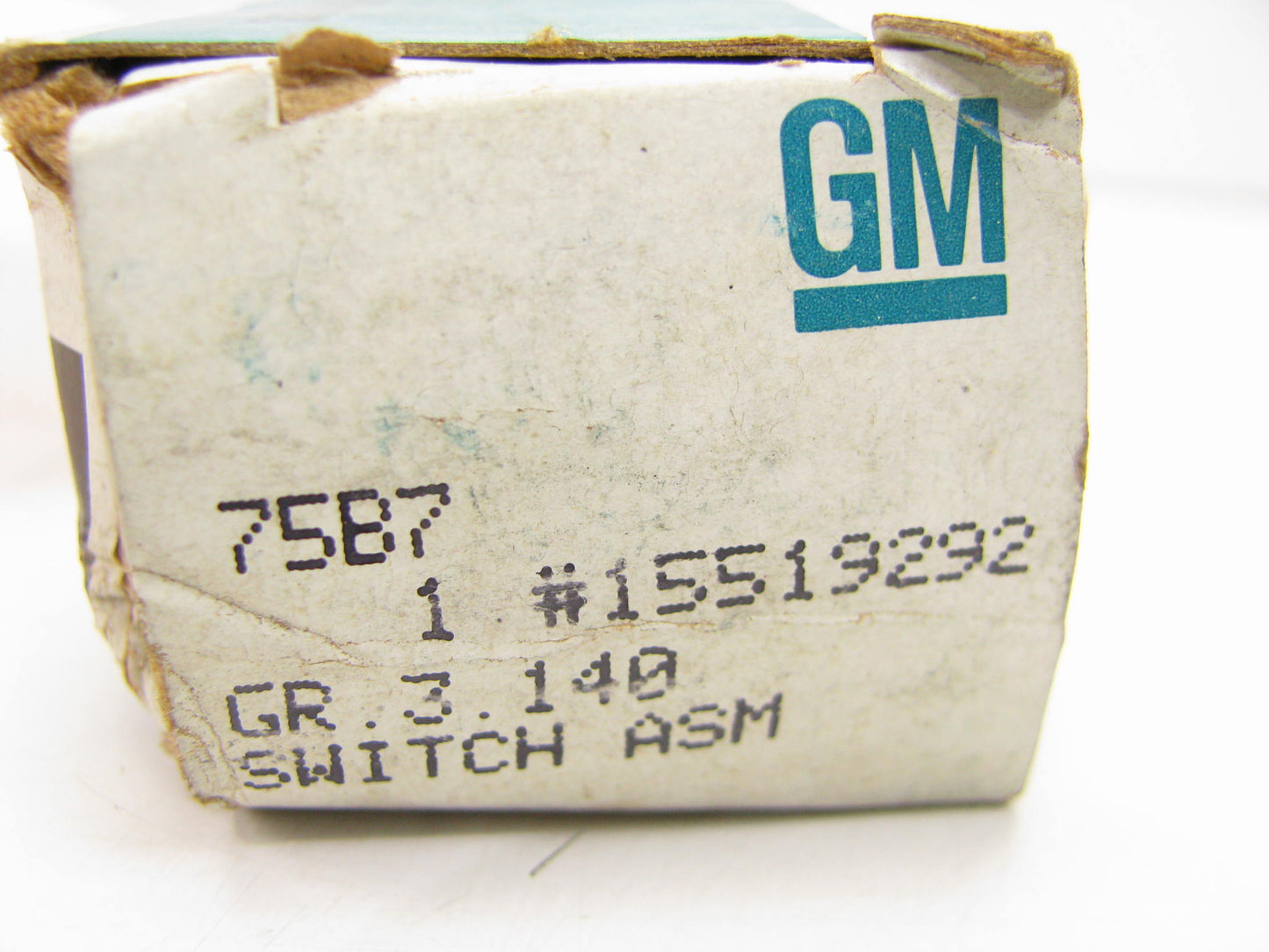 OEM GM 15519292 - Fuel Tank TEMPERATURE, PURGE INHIBIT Switch