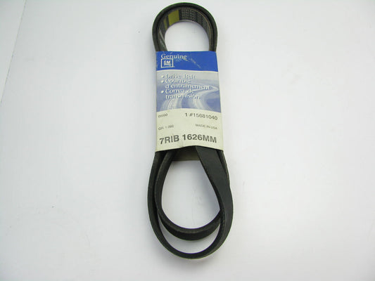 GM 15681040 Engine Drive Serpentine Belt For 1995-96 Chevy GMC P6000 6.6L DIESEL