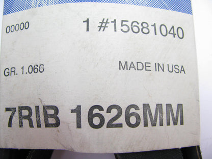 GM 15681040 Engine Drive Serpentine Belt For 1995-96 Chevy GMC P6000 6.6L DIESEL