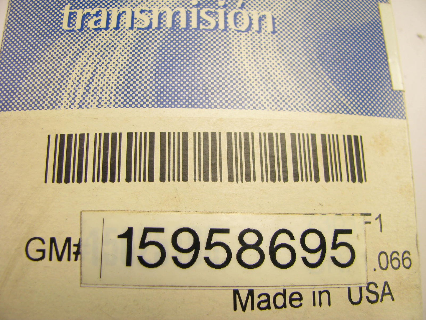 NEW - OEM GM 15958695 Serpentine Belt -  0.947'' X 74.123'' - 7 Ribs