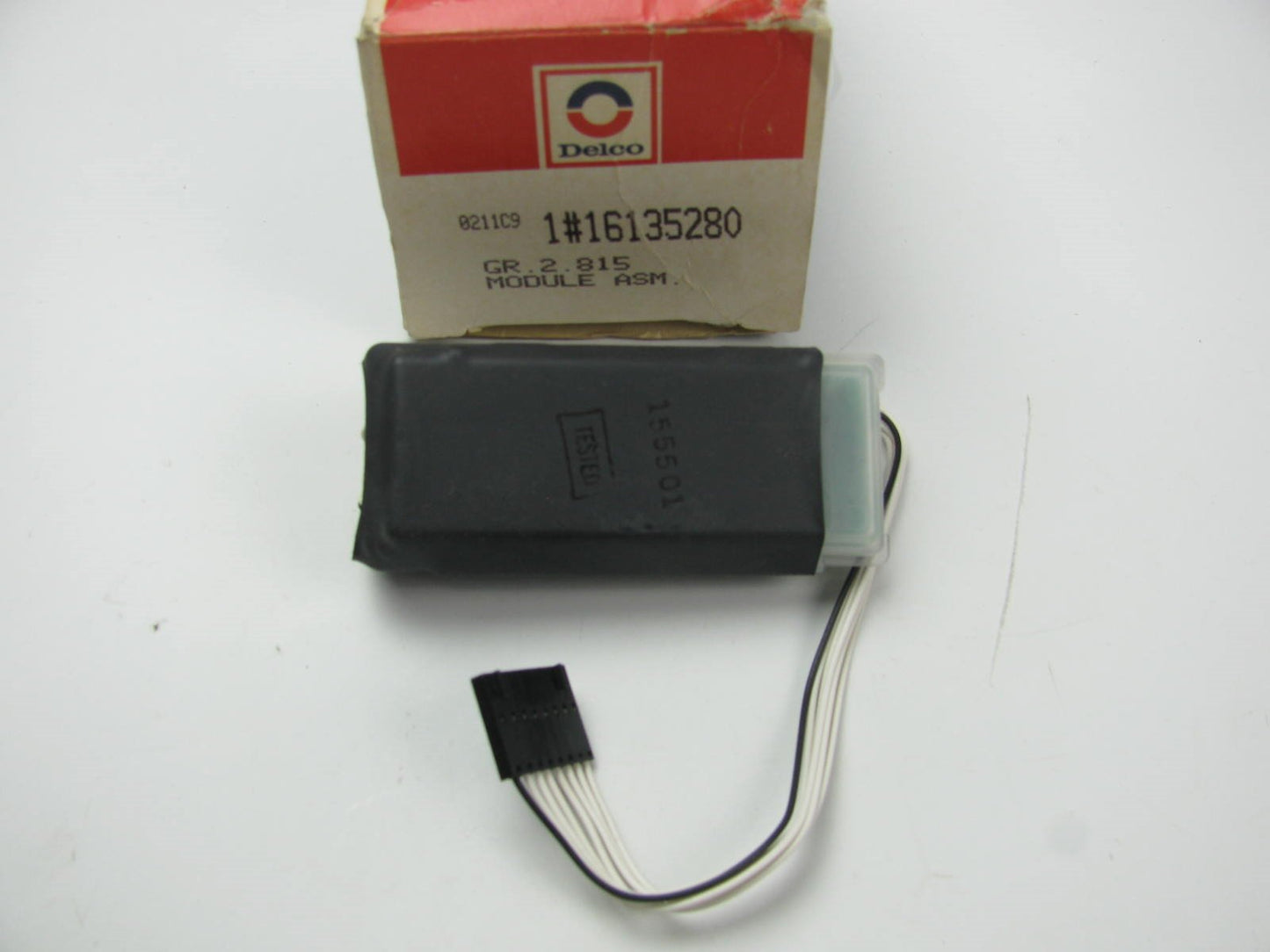 NOS OEM GM Horn Relay Module ACDelco 16135280 - 1989 Buick Regal