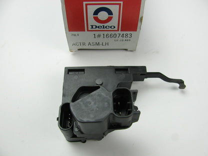 NEW - OEM GM 16607483 Left Drivers Side Door Lock Latch Actuator