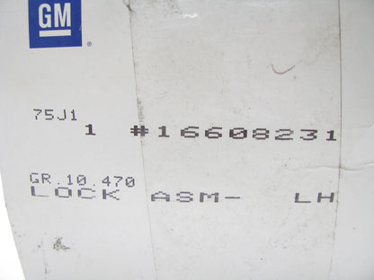 NOS OEM GM 16608231 Front Left Drivers Side Door Lock Latch - 1985-1989 Deville