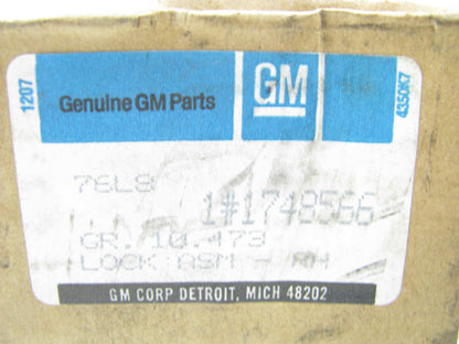 NEW GENUINE OEM GM 1748566 Rear Right Door Lock Latch for 1979 K Series Trucks