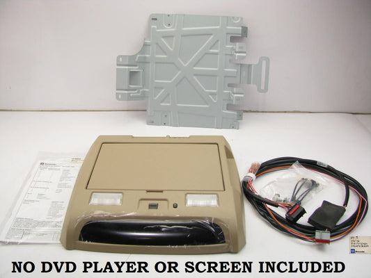 NEW GM Overhead Portable DVD Player Docking Station Install Kit Light Cashmere