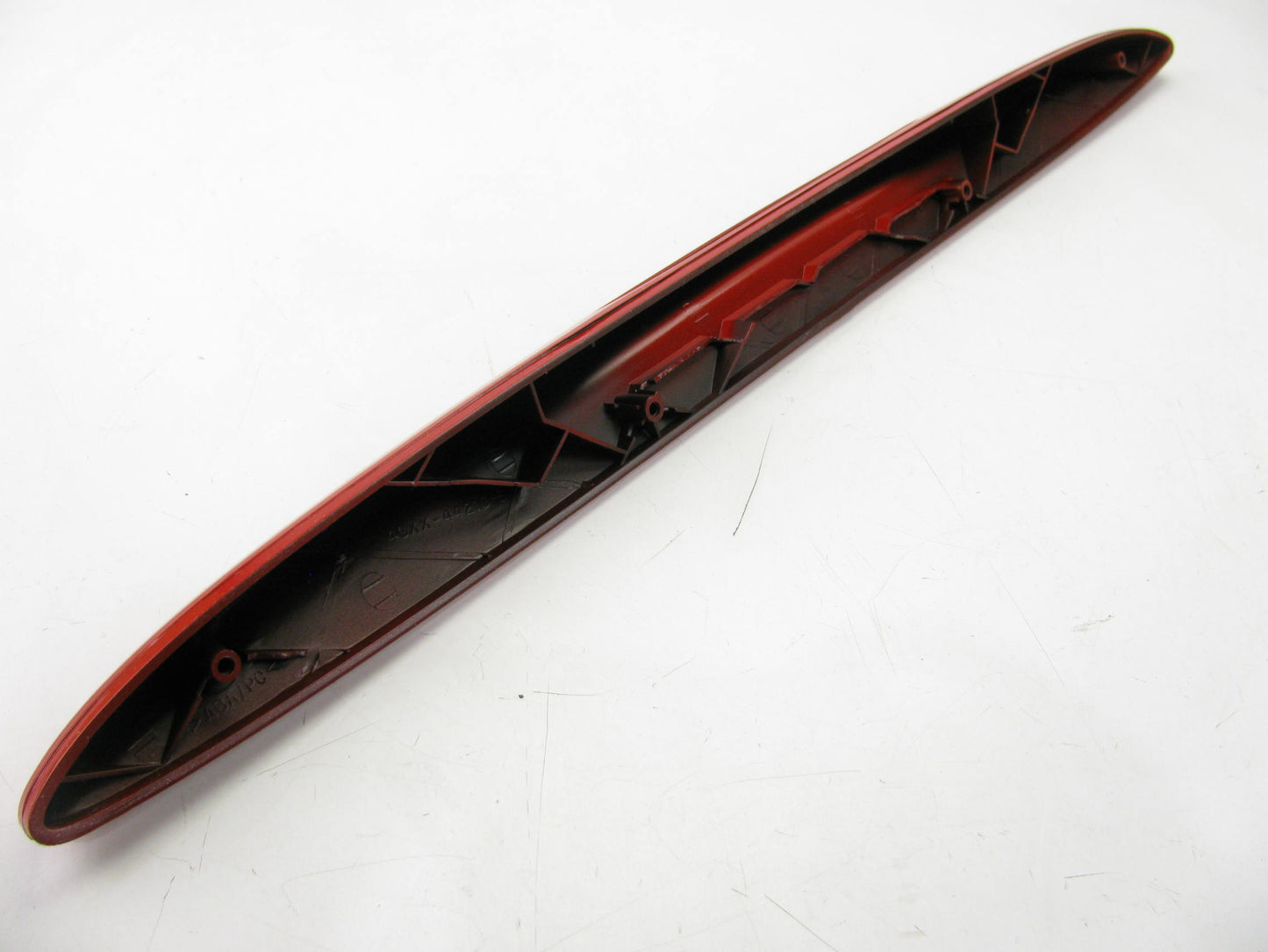 NOS OEM GM Z06 Design Spoiler Victory Red (74u) For 05-13 C6 Corvette