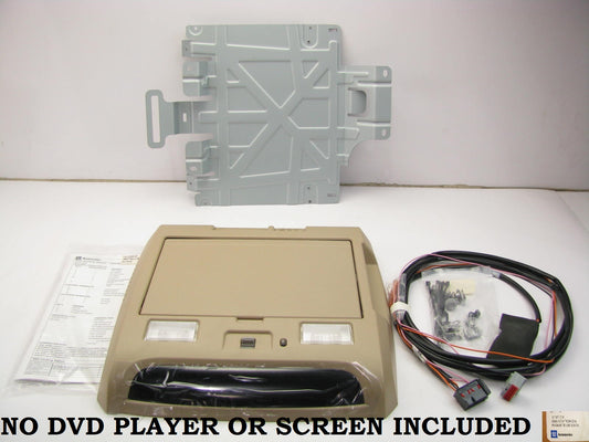 INSTALL KIT GM Overhead Portable DVD Player Docking Station 07-09 Suburban Yukon